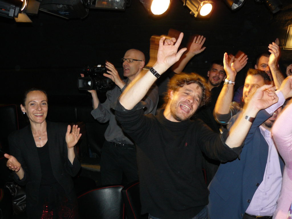 Tournage au Double Fond