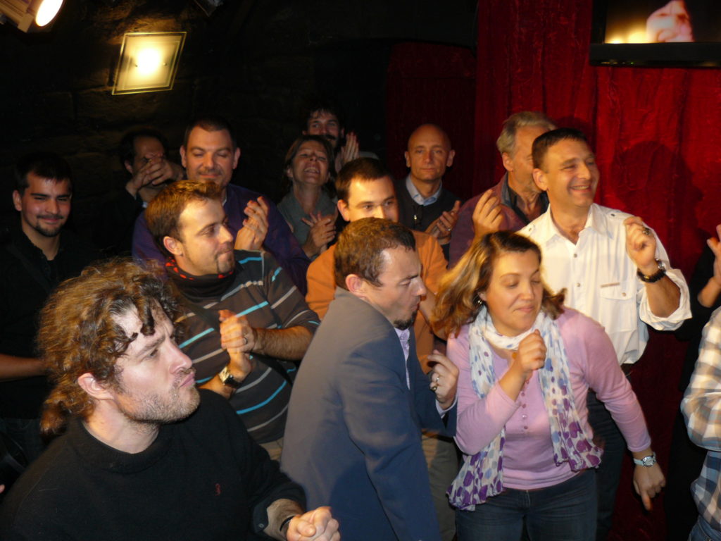 Tournage au Double Fond