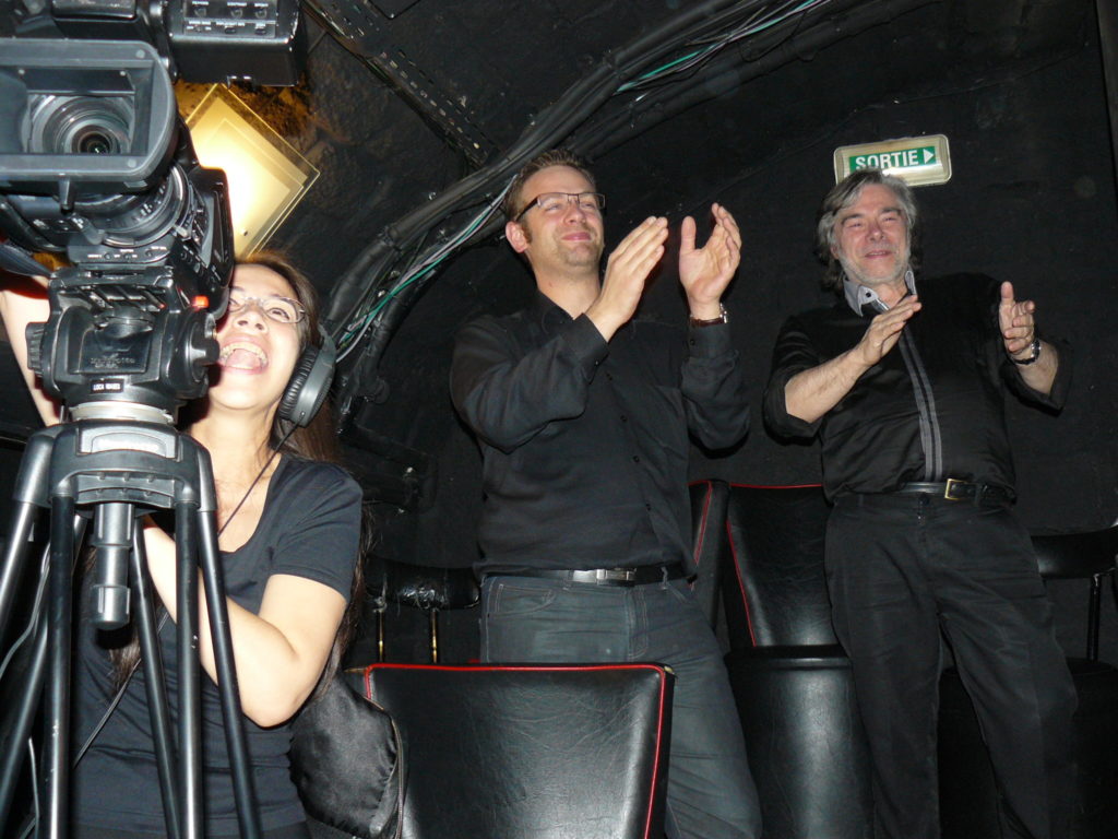 Tournage au Double Fond