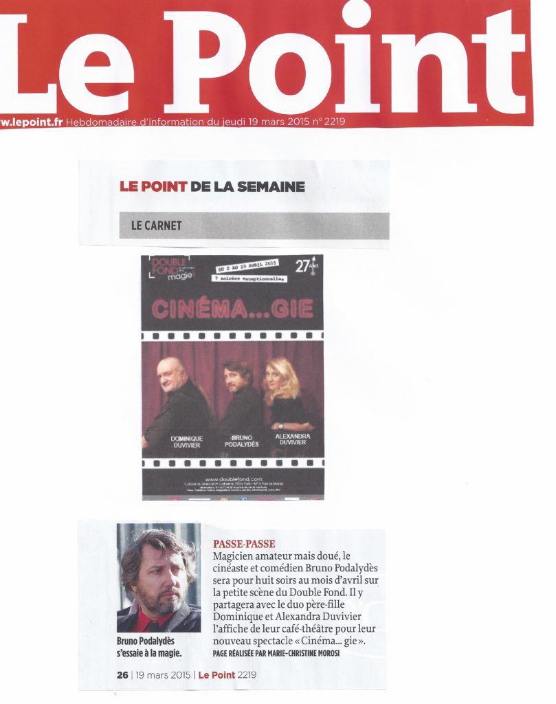 Le Point Cinema...gie