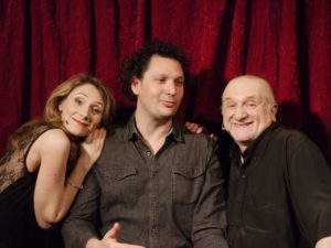 Avec notre cher Eric qui est venu nous rendre visite