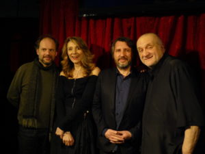 Avec Denis et Bruno Podalydès
